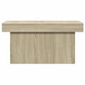 Miniatyrbillede 4 af 11: vidaXL sofabord 80x55x40 cm konstrueret træ sonoma-eg