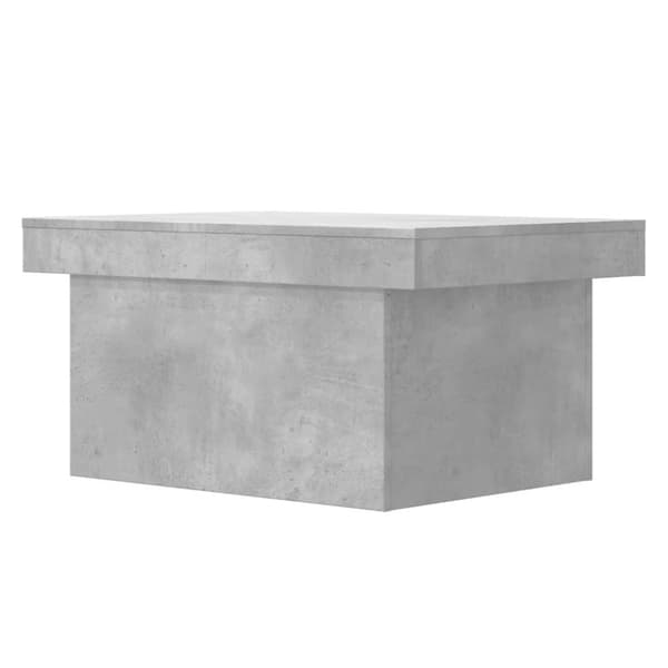 vidaXL Soffbord betonggrå 100x55x40 cm konstruerat trä