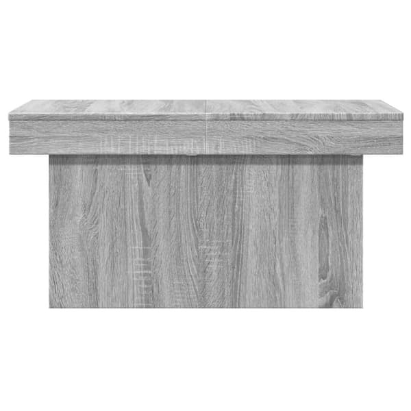 vidaXL Salongbord grå sonoma 80x55x40 cm konstruert tre