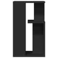 Miniatyrbilde 4 av 11: vidaXL Sidebord svart 35x35x60 cm konstruert tre