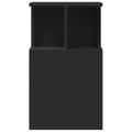 Miniatyrbilde 5 av 11: vidaXL Sidebord svart 35x35x60 cm konstruert tre