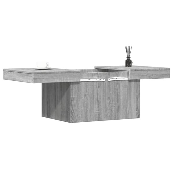 vidaXL sofabord 100x55x40 cm konstrueret træ grå sonoma-eg