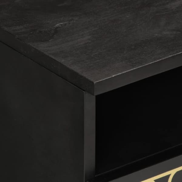 vidaXL sofabord 80x54x40 cm massivt mangotræ