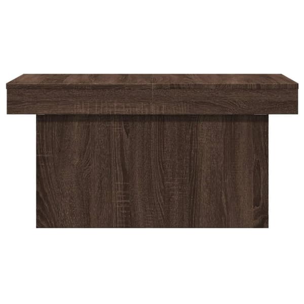 vidaXL Sohvapöytä ruskea tammi 100x55x40 cm tekninen puu