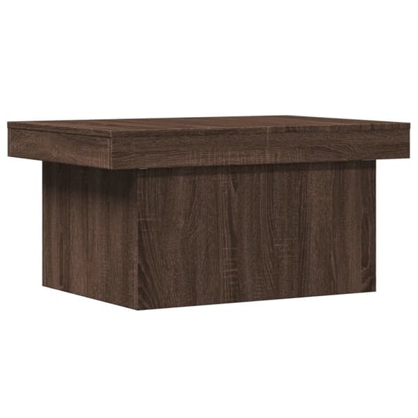 vidaXL Sohvapöytä ruskea tammi 100x55x40 cm tekninen puu