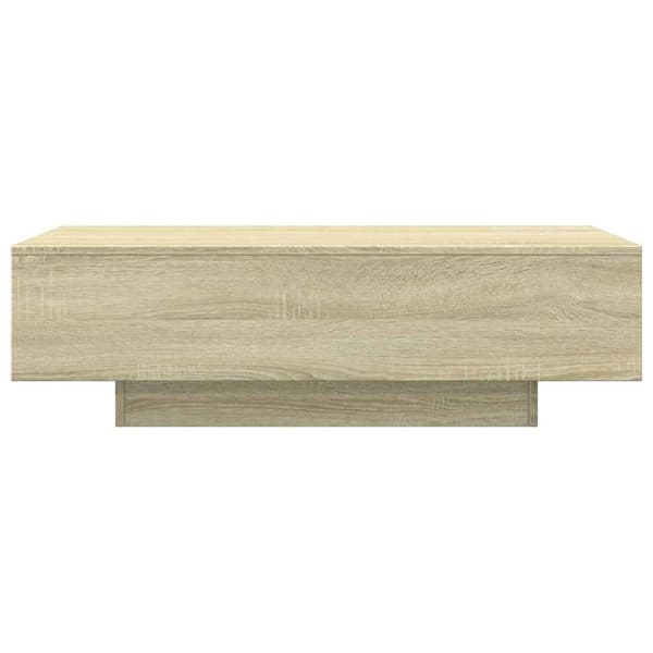 vidaXL sofabord 100x49,5x31 cm konstrueret træ sonoma-eg