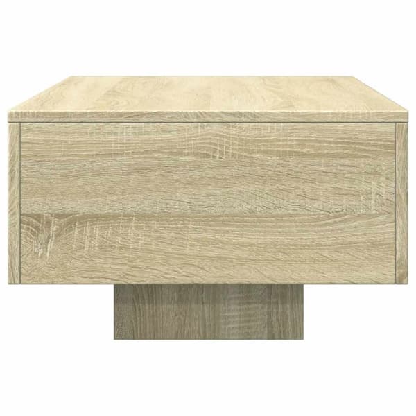 vidaXL sofabord 100x49,5x31 cm konstrueret træ sonoma-eg