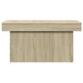 Pikkukuva 4 / 11: vidaXL Sohvapöytä Sonoma-tammi 100x55x40 cm tekninen puu