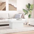 Miniatyrbillede 2 af 11: vidaXL sofabord 100x55x40 cm konstrueret træ hvid