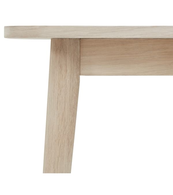 Rootz soffbord - Modernt soffbord - Snygga vardagsrumsmöbler - Slitstark, elegant design, lätt att underhålla - 70 cm x 70 cm x 52 cm - Naturlig ek me