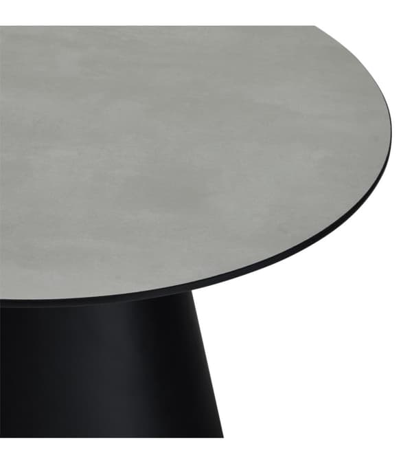 Rootz Soffbord - Runt bord - Modernt mittbord - Slitstark MDF - Modern Estetisk - Enkelt underhåll - 80cm x 80cm x 45cm