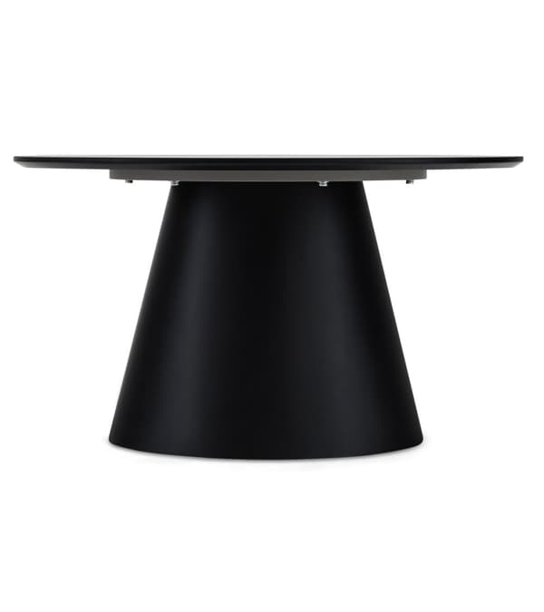 Rootz Soffbord - Runt bord - Modernt mittbord - Slitstark MDF - Modern Estetisk - Enkelt underhåll - 80cm x 80cm x 45cm