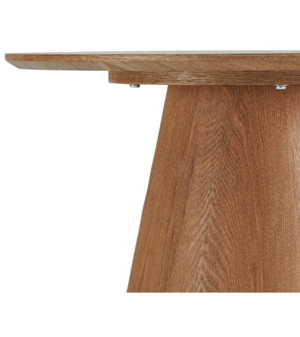 Rootz Soffbord - Modernt mittbord - Vardagsrumsbord - Robust MDF-konstruktion - Rymlig 60x60x40 cm - Minimalistisk ekfanerfinish