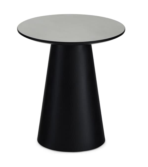 Rootz-sohvapöytä - Moderni sohvapöytä - Pyöreä pöytä - Kestävä MDF-rakenne - Kompakti ja monipuolinen - Helppo huoltaa - 45x45x50 cm