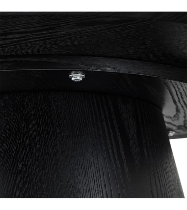 Rootz soffbord - Modernt mittpunkt - Modernt runt bord - Robust MDF-konstruktion - Rymlig 80x80x45 cm - Enkelt underhåll