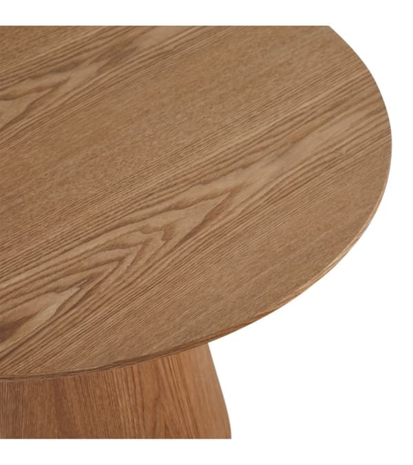 Rootz Soffbord - Modernt mittbord - Snygg vardagsrumsmöbler - Slitstark MDF & Ekfaner - Rymlig 80cm x 80cm x 45cm