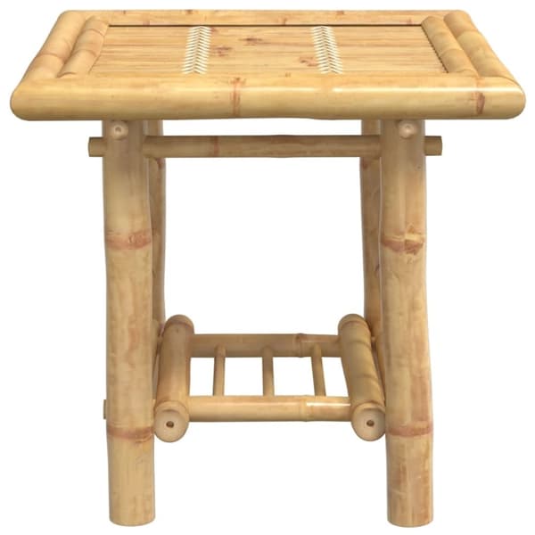 vidaXL Sidobord 45x45x45 cm bambu