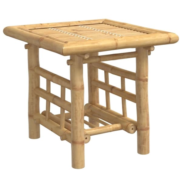 vidaXL Sidobord 45x45x45 cm bambu