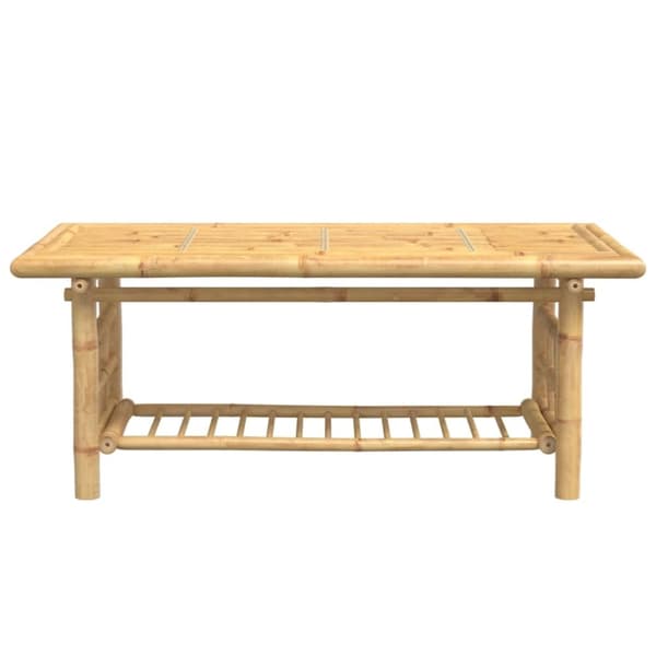 vidaXL sofabord 110x55x45 cm bambus
