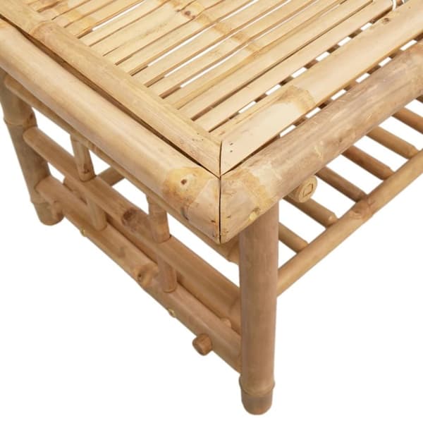 vidaXL sidebord 45x45x45 cm bambus
