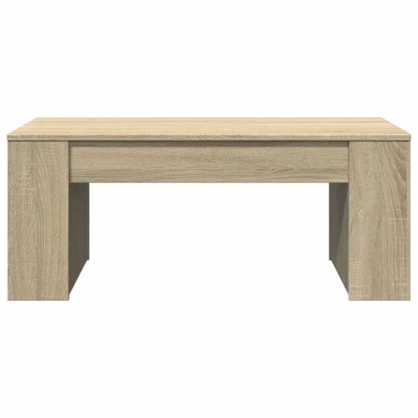 vidaXL sofabord 102x55x42 cm konstrueret træ sonoma-eg