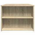 Miniatyrbillede 4 af 9: vidaXL sofabord 102x55x42 cm konstrueret træ sonoma-eg
