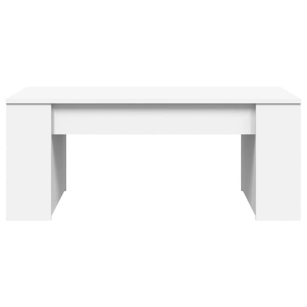 vidaXL sofabord 102x55x42 cm konstrueret træ hvid