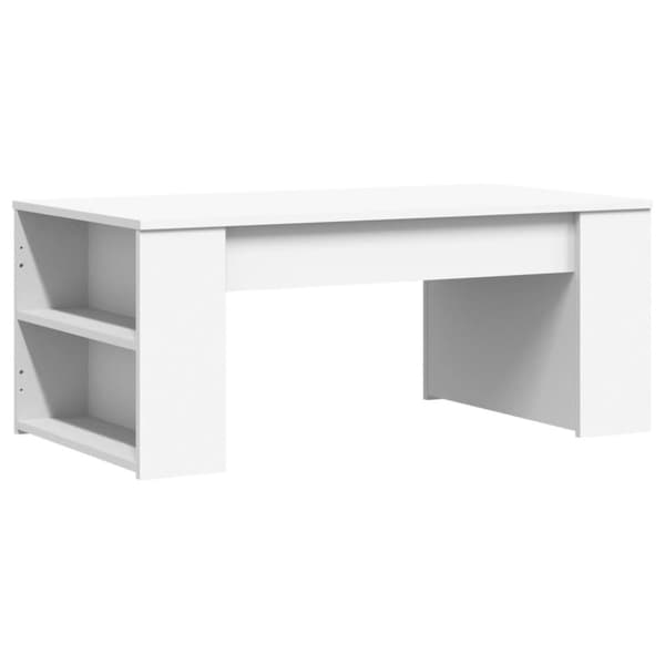 vidaXL sofabord 102x55x42 cm konstrueret træ hvid