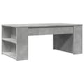 Miniatyrbillede 5 af 9: vidaXL sofabord 102x55x42 cm konstrueret træ betongrå