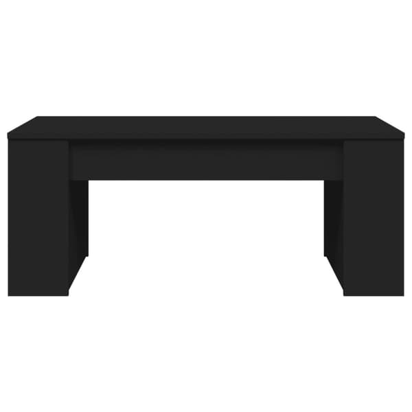 vidaXL sofabord 102x55x42 cm konstrueret træ sort