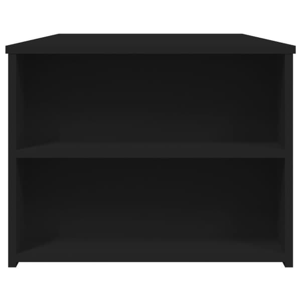 vidaXL sofabord 102x55x42 cm konstrueret træ sort