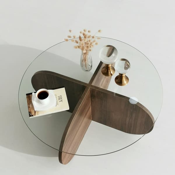 Chic Home Aune sohvapöytä H75xK35 cm, tummanruskea