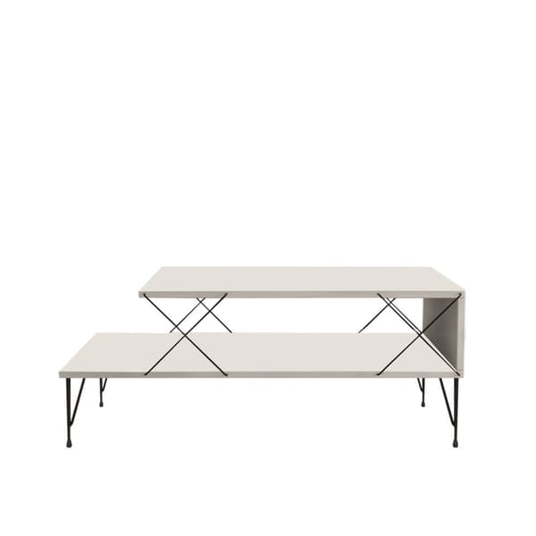 Chic Home Lassi sohvapöytä 100x50xK40 cm, valkoinen