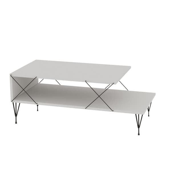 Chic Home Lassi sohvapöytä 100x50xK40 cm, valkoinen