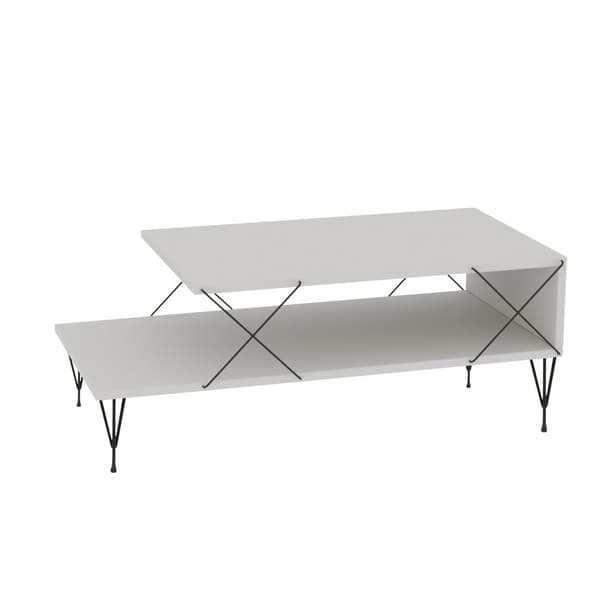 Chic Home Lassi sohvapöytä 100x50xK40 cm, valkoinen