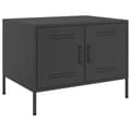 Miniatyrbillede 3 af 11: vidaXL sofabord 68x50x50,5 cm stål sort