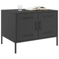 Miniatyrbillede 4 af 11: vidaXL sofabord 68x50x50,5 cm stål sort