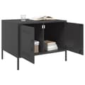 Miniatyrbillede 5 af 11: vidaXL sofabord 68x50x50,5 cm stål sort