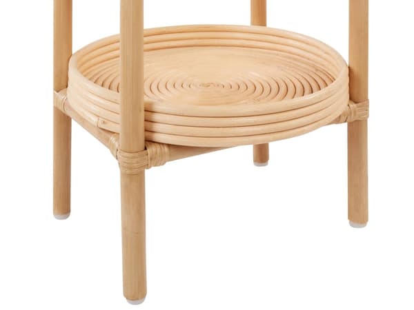 Sidobord Växthylla Rotting Naturlig Utomhus Inomhus Trädgård Retro 3 Hyllor Fristående Trädgårdsförvaring