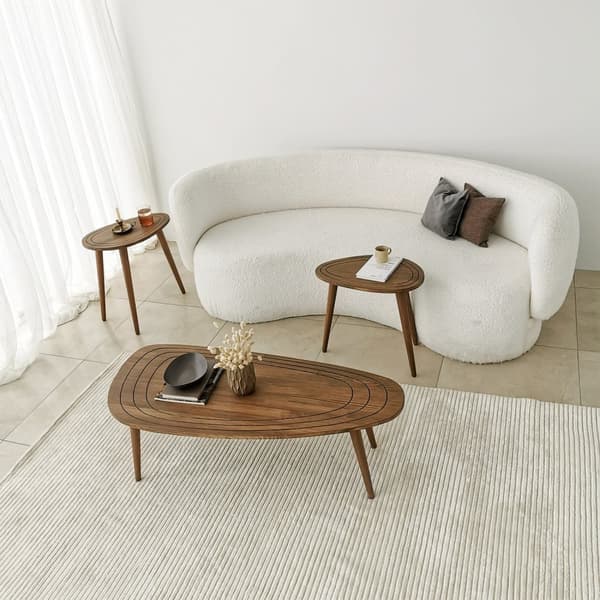 Chic Home Auvo sohvapöytä 115x50xK38 cm, puinen