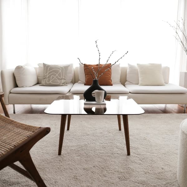 Chic Home Laurent sohvapöytä 80xK40 cm, ruskea