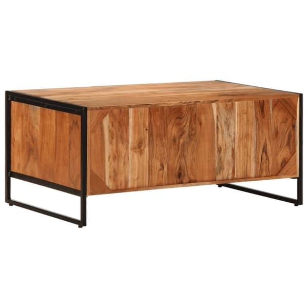 vidaXL sofabord 90x55x40 cm massivt akacietræ