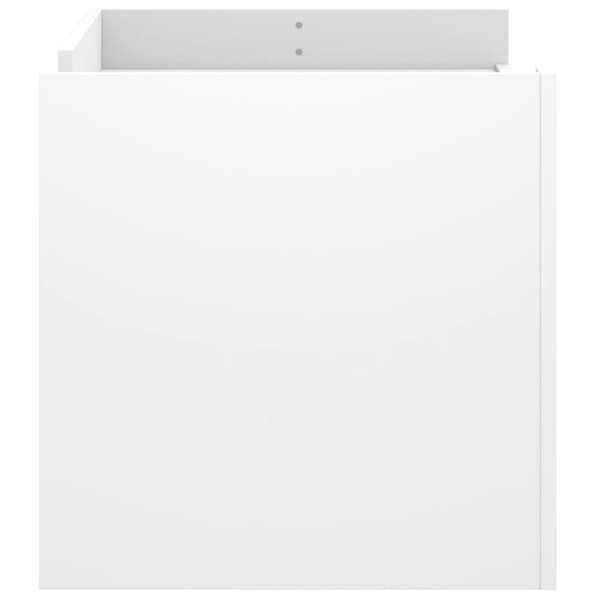 vidaXL Soffbord vit 100x50x50 cm konstruerat trä
