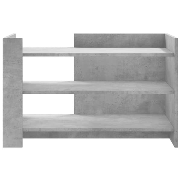 vidaXL Salongbord betonggrå 80x50x50 cm konstruert tre