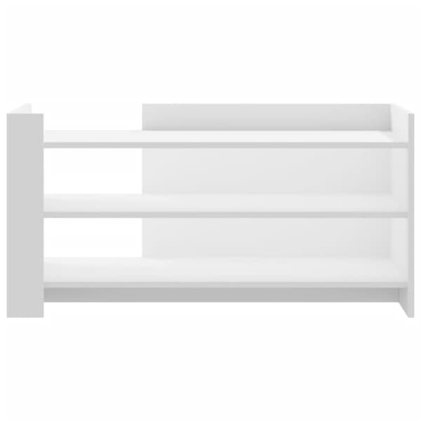 vidaXL sofabord 100x50x50 cm konstrueret træ hvid