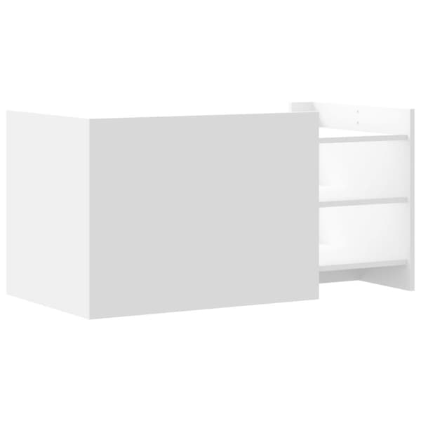 vidaXL sofabord 100x50x50 cm konstrueret træ hvid