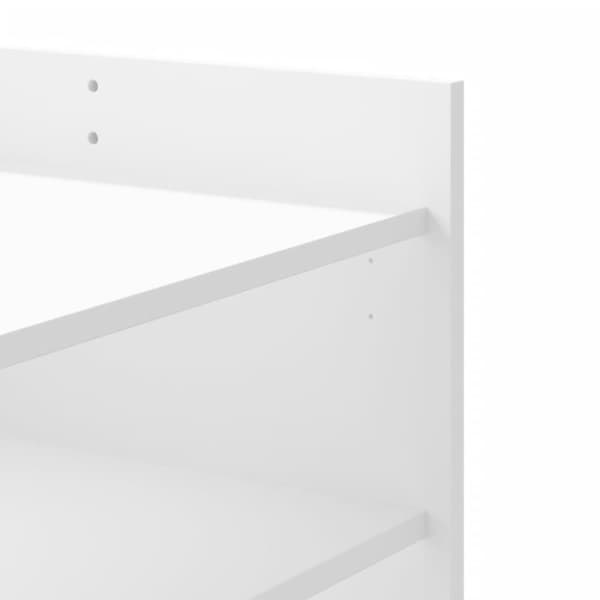 vidaXL sofabord 100x50x50 cm konstrueret træ hvid