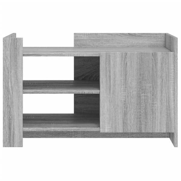 vidaXL Salongbord grå sonoma 80x50x50 cm konstruert tre