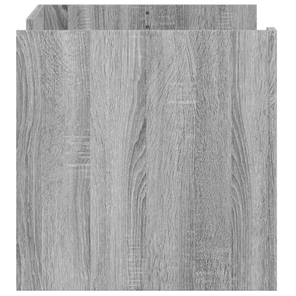 vidaXL Salongbord grå sonoma 80x50x50 cm konstruert tre