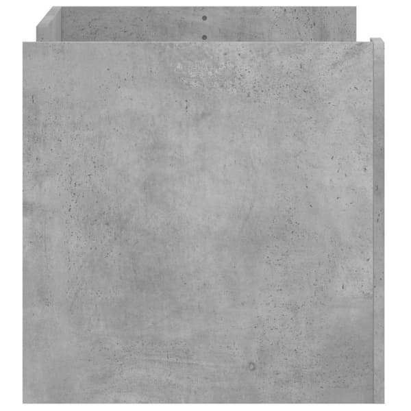 vidaXL Soffbord betonggrå 80x50x50 cm konstruerat trä